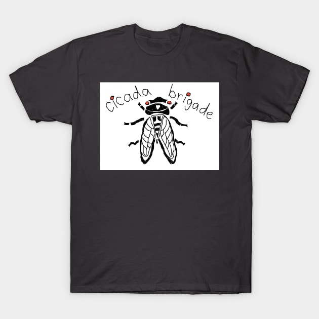 Cicada Brigade T-Shirt by sunshineandrainbows